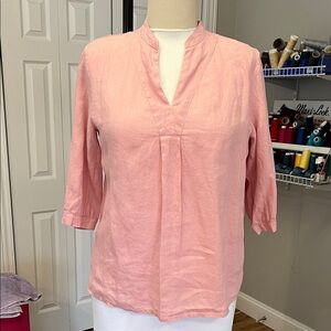 Chic Pink Women's Tunic Top